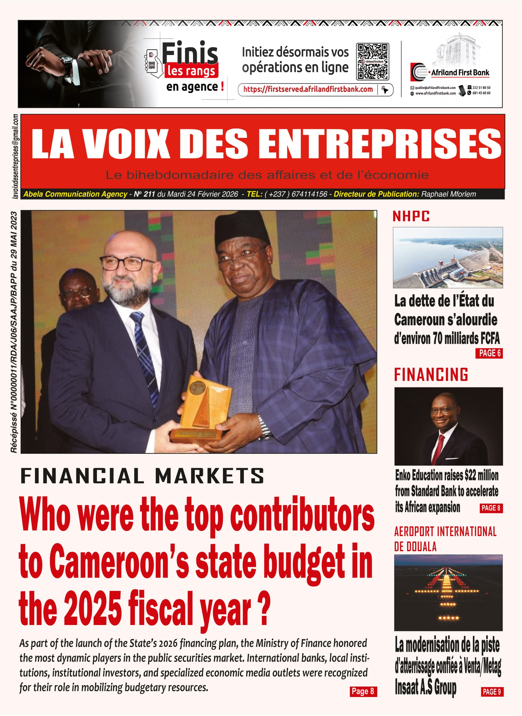 LA VOIX DES ENTREPRISES N°211