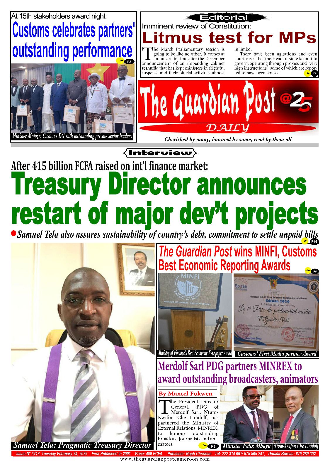 THE GUARDIAN POST N°3713