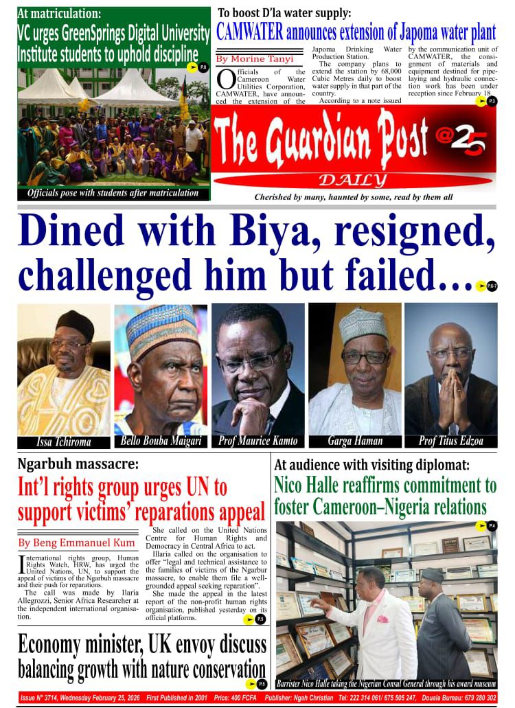 THE GUARDIAN POST N°3714