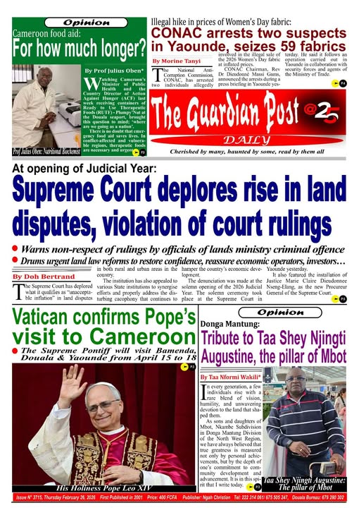 THE GUARDIAN POST N°3715