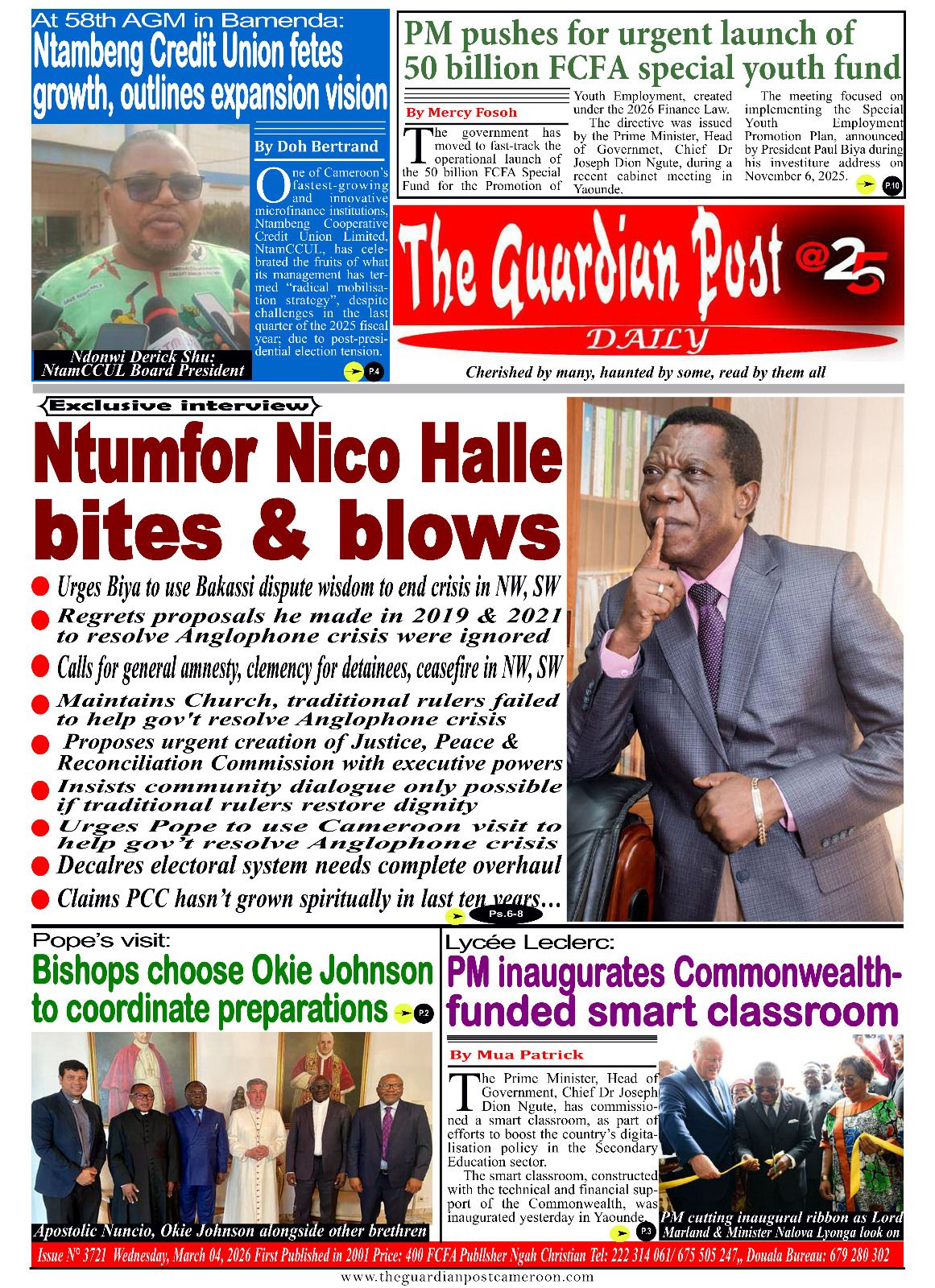 THE GUARDIAN POST N°3721