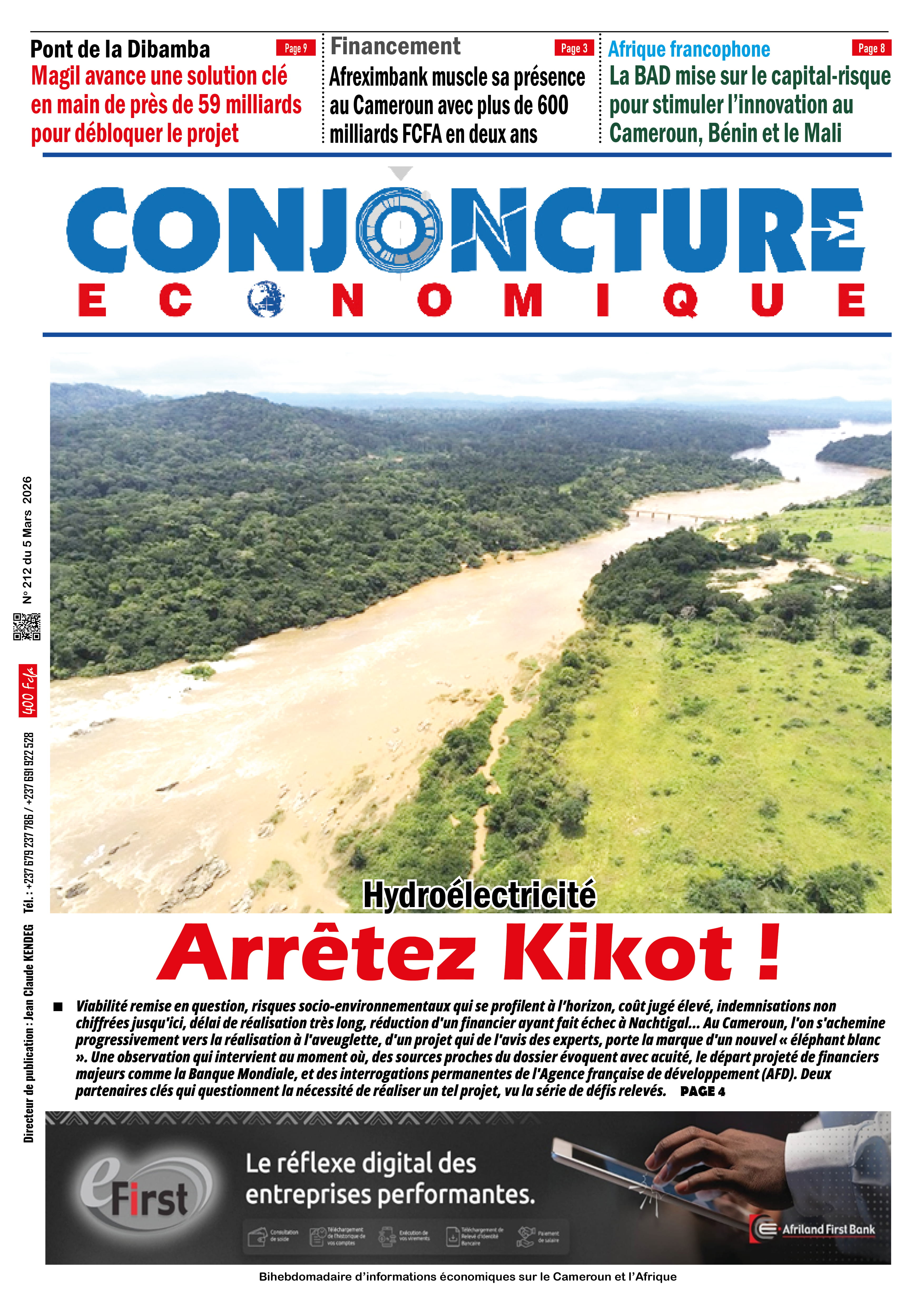 Conjoncture Économique N°212