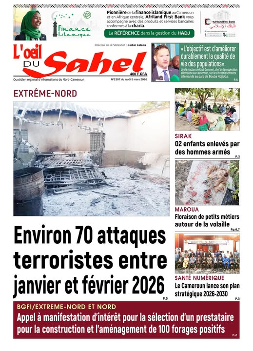 L’ŒIL DU SAHEL N°2307