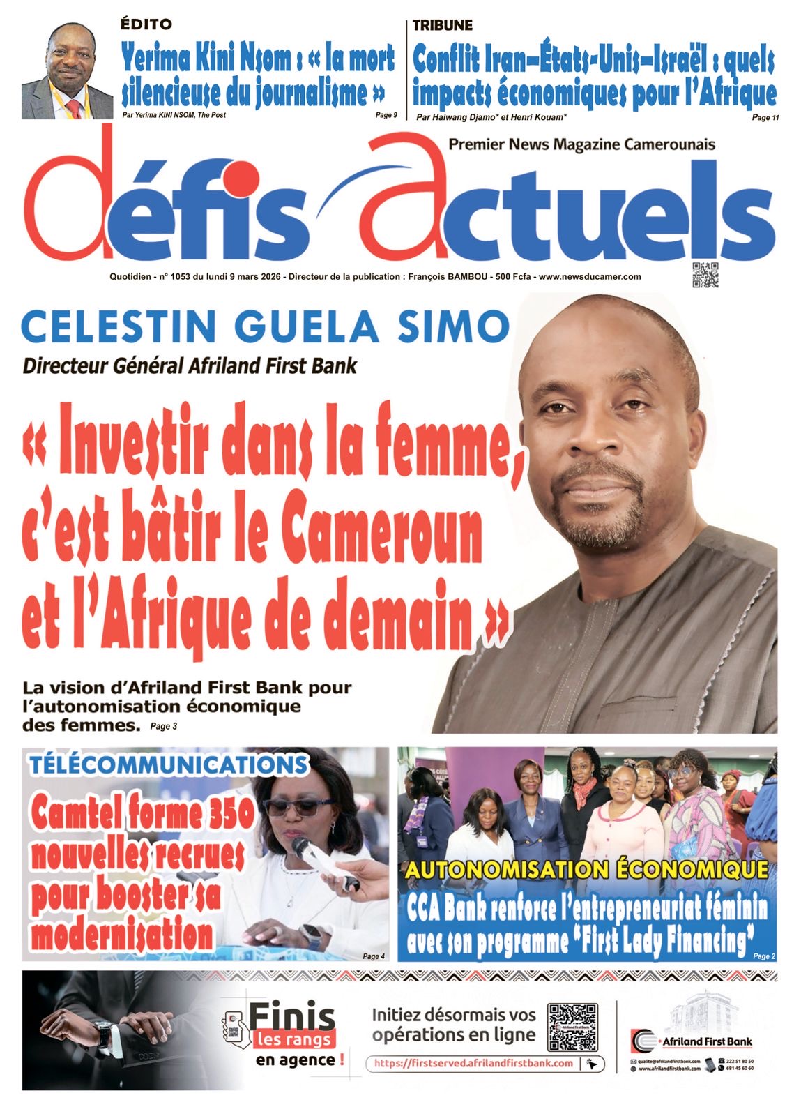 DÉFIS ACTUELS N°1053