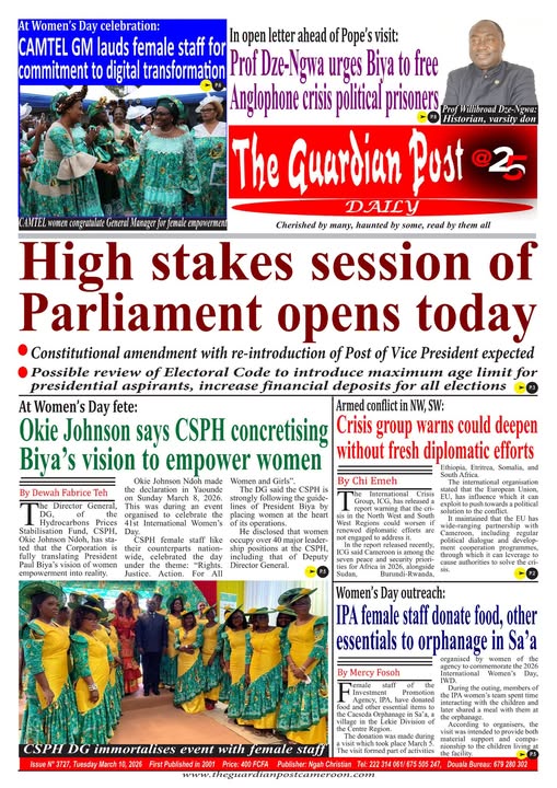 THE GUARDIAN POST N°3727