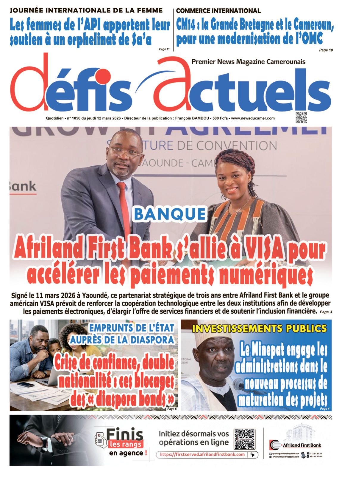 DÉFIS ACTUELS N°1056