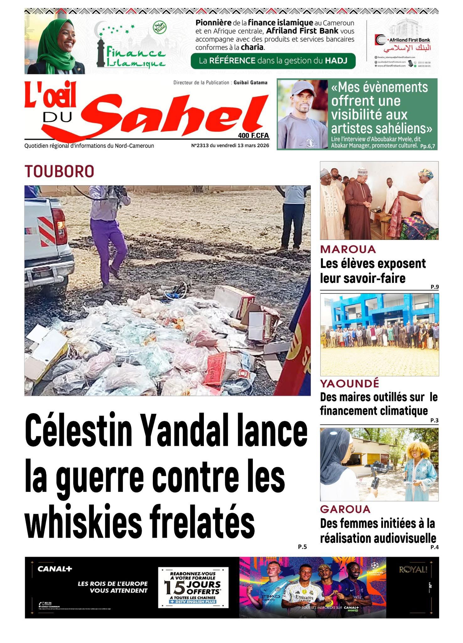 L’OEIL DU SAHEL N°2313