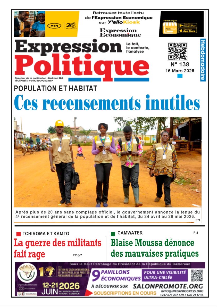 EXPRESSION POLITIQUE N°138