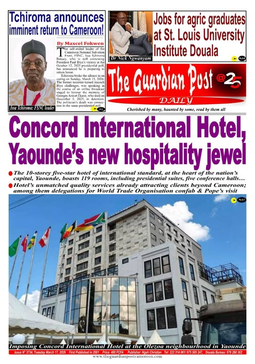 THE GUARDIAN POST N°3734