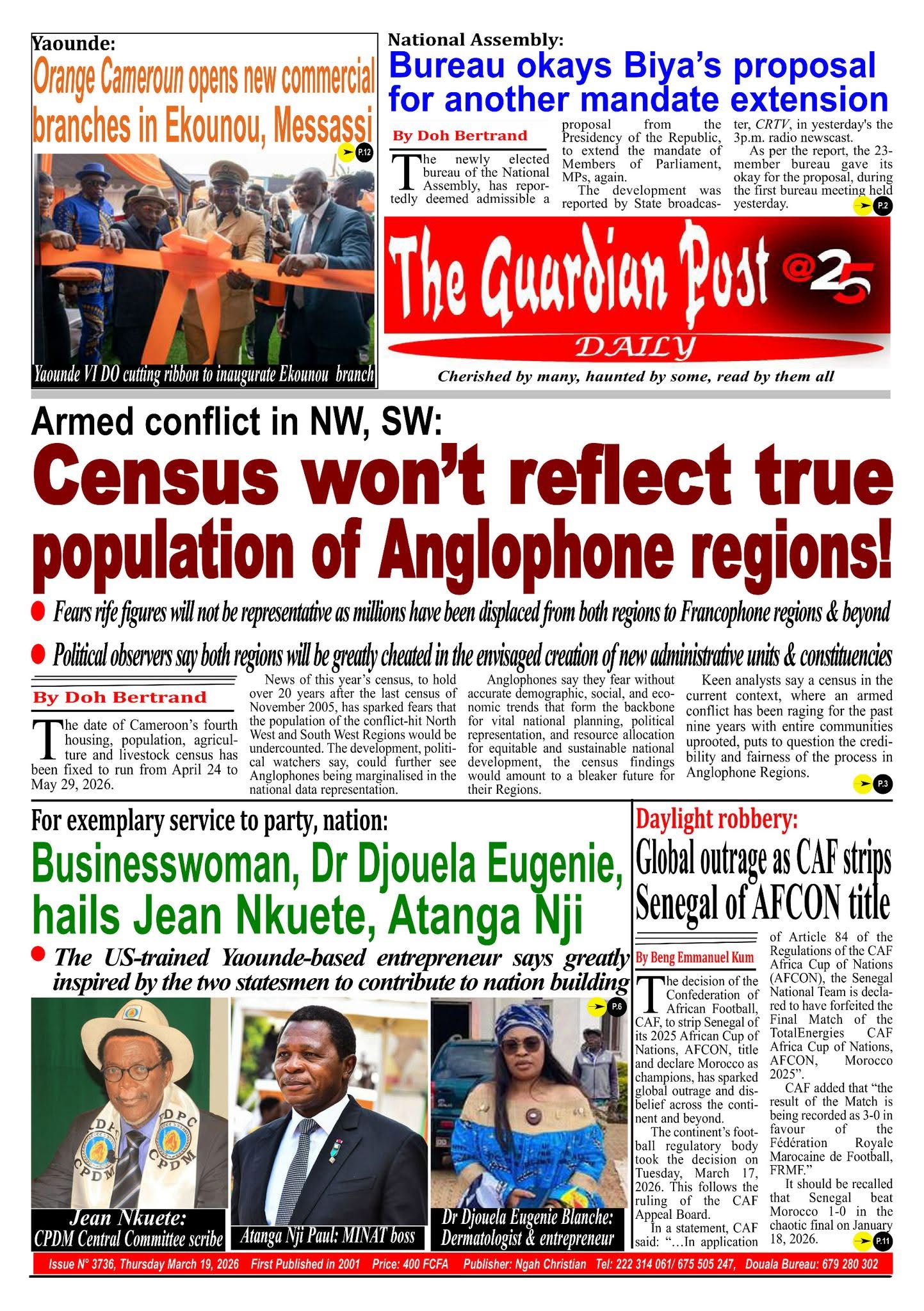 THE GUARDIAN POST N°3736