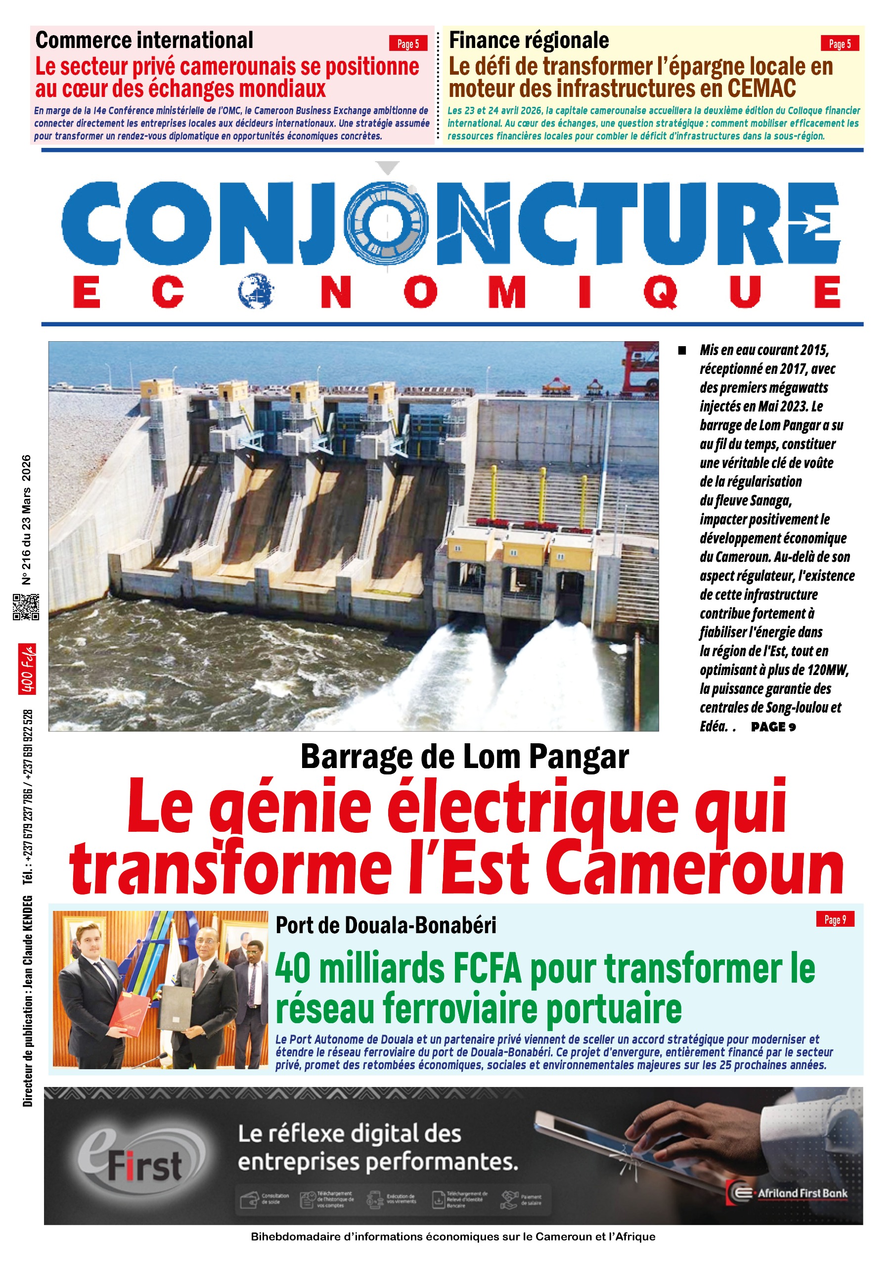 Conjoncture Économique N°216