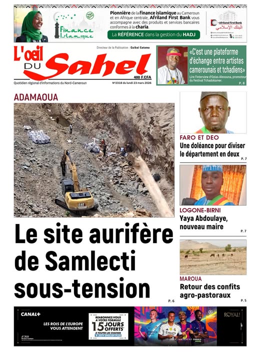 L’ŒIL DU SAHEL N°2318