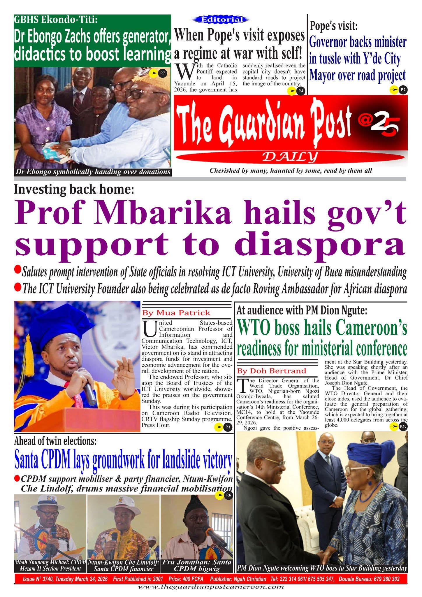 THE GUARDIAN POST N°3740