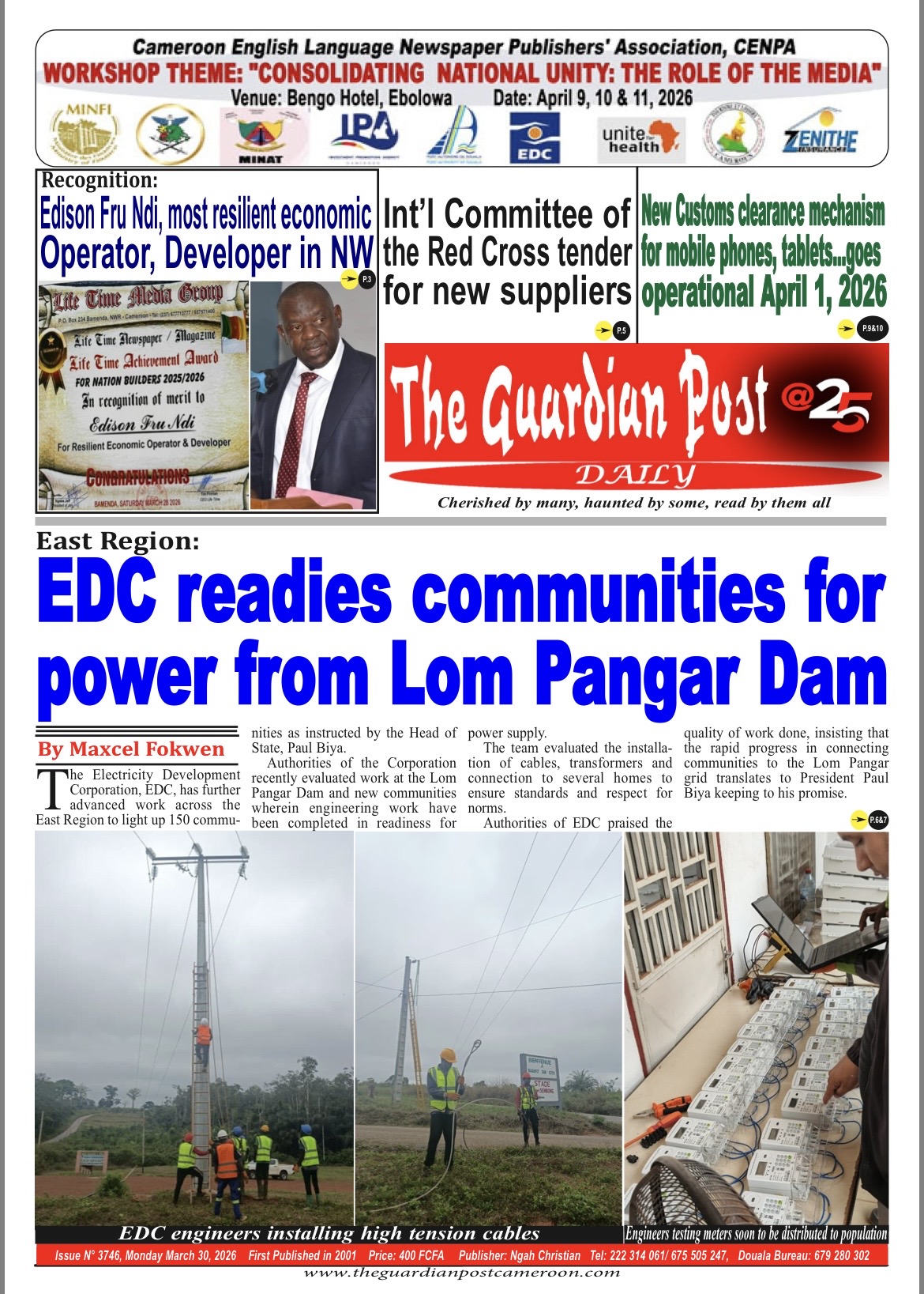 THE GUARDIAN POST N°3746