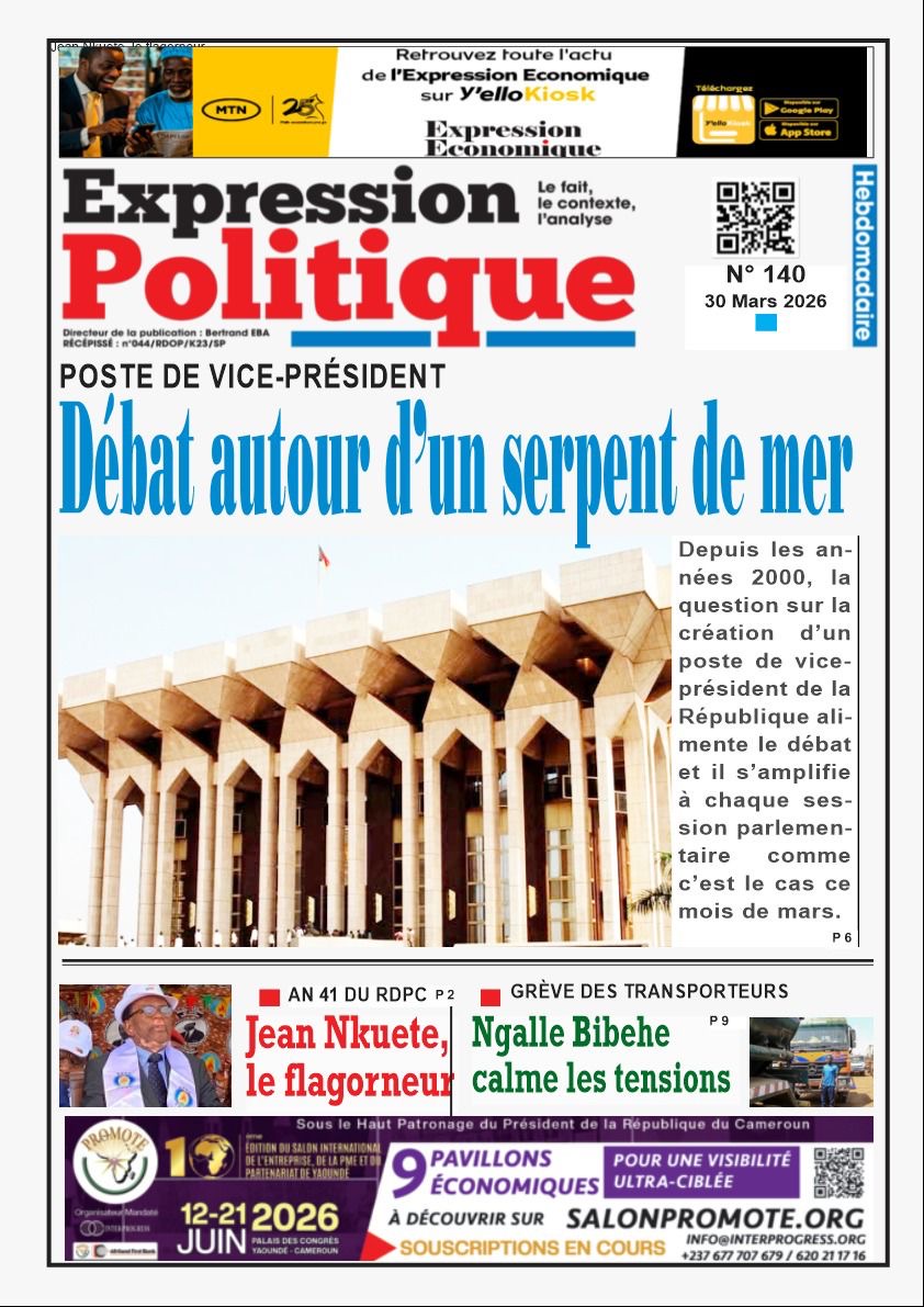 EXPRESSION POLITIQUE N°140