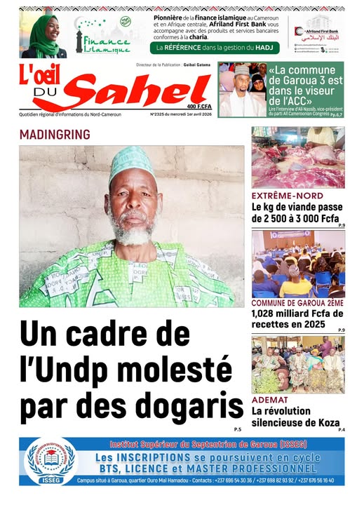 L’ŒIL DU SAHEL N°2325