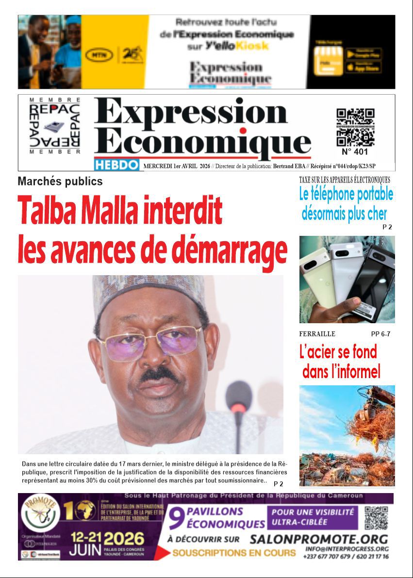 EXPRESSION ECONOMIQUE N°401