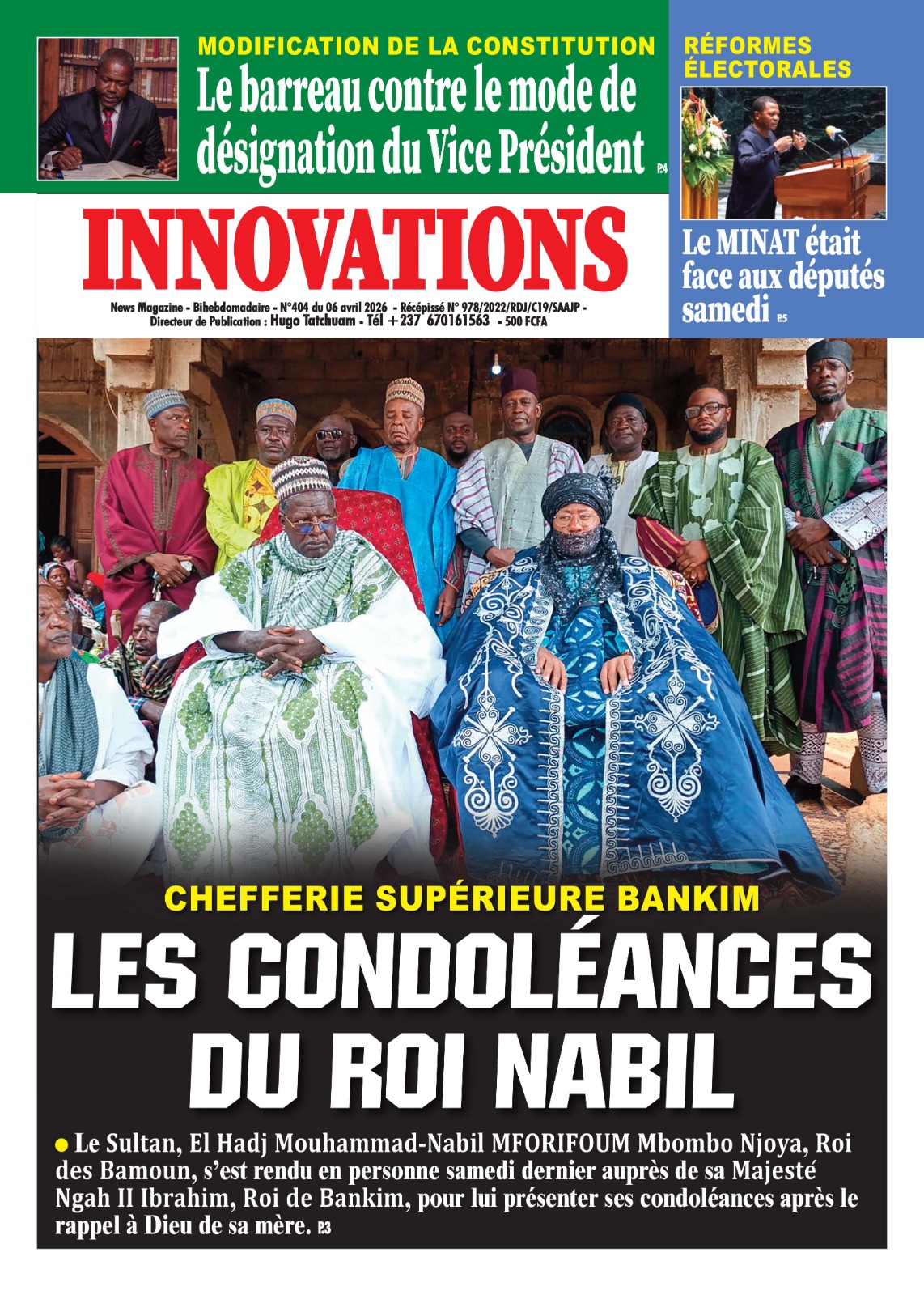 INNOVATIONS N°404