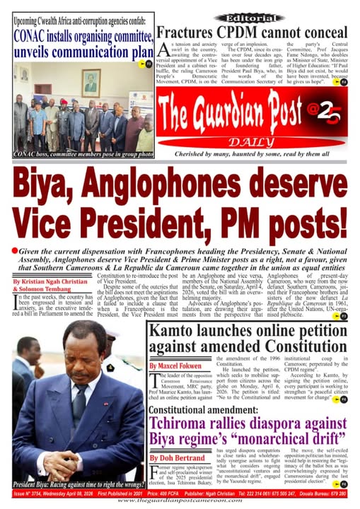 THE GUARDIAN POST N°3754