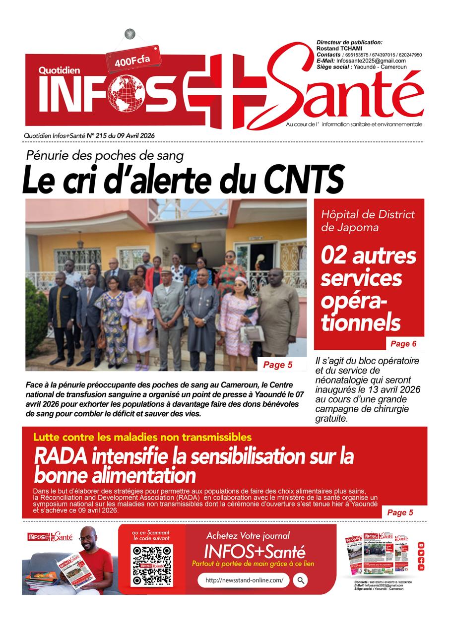 INFOS+ SANTÉ N°215