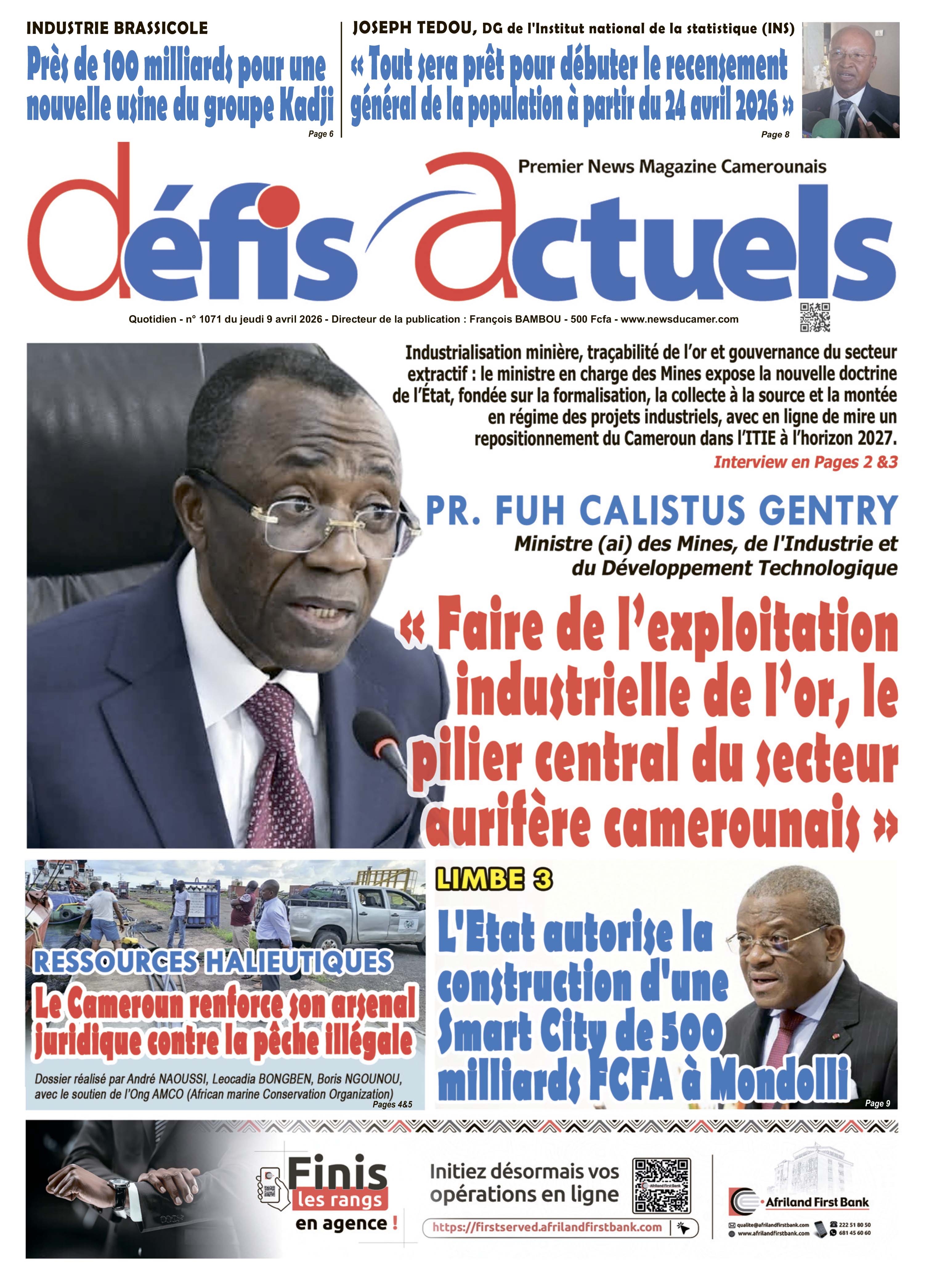 DÉFIS ACTUELS N°1071