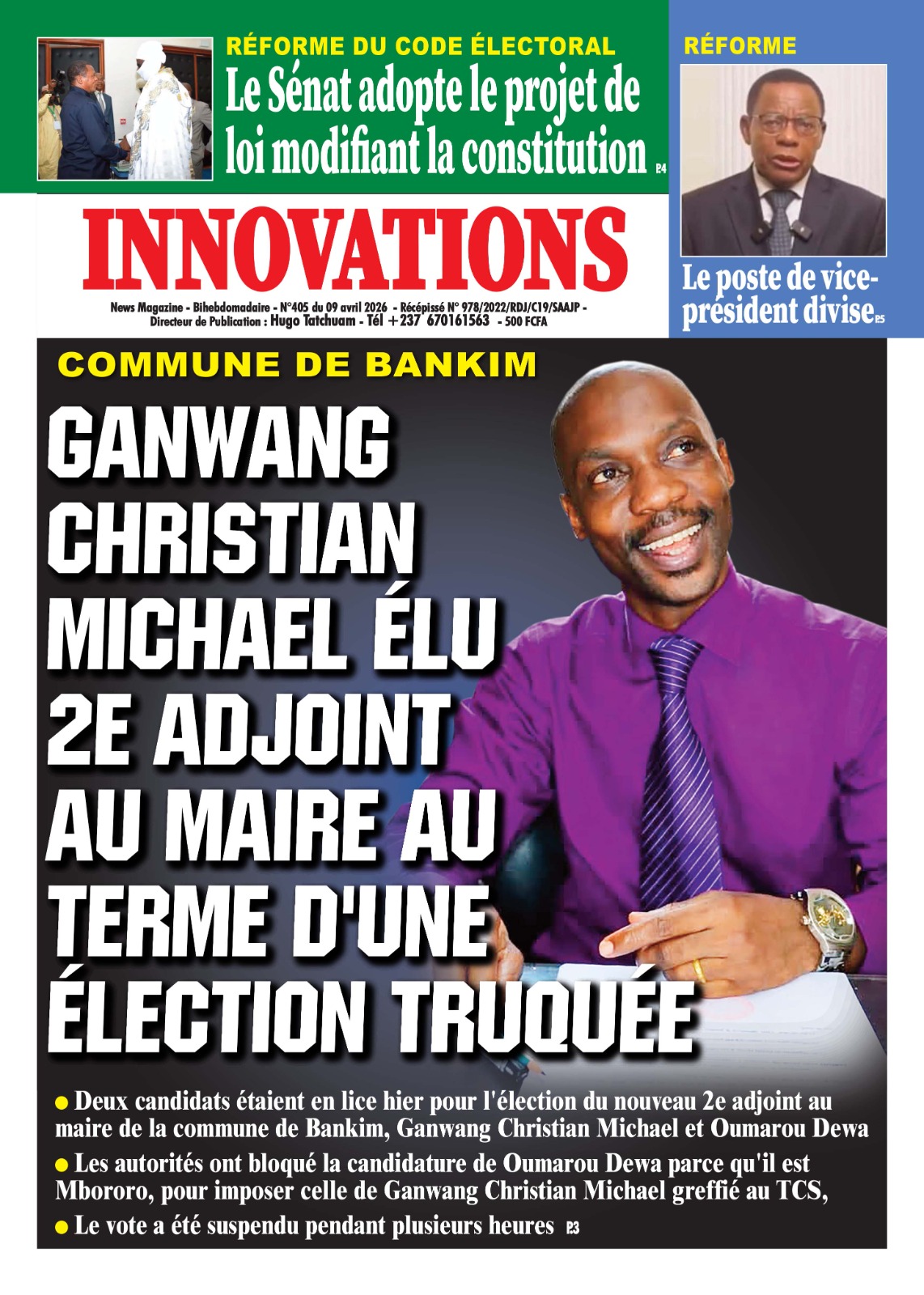 INNOVATIONS N°405