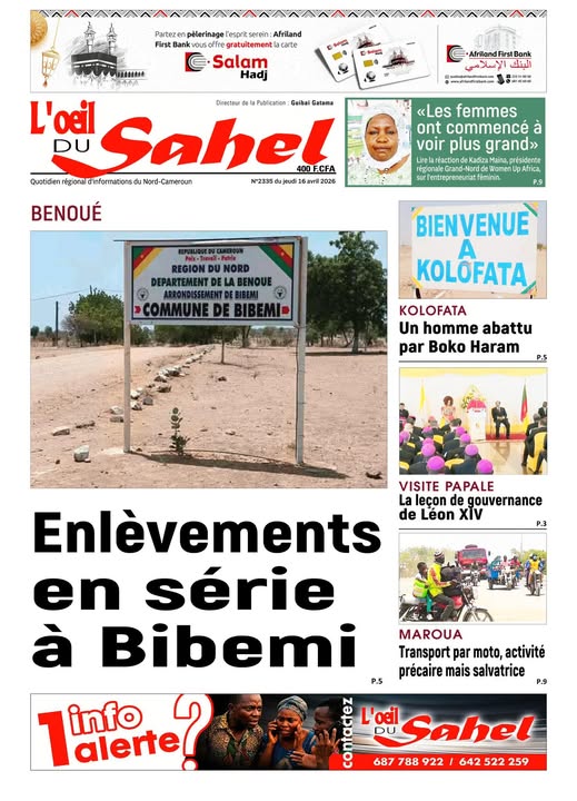 L’ŒIL DU SAHEL N°2335