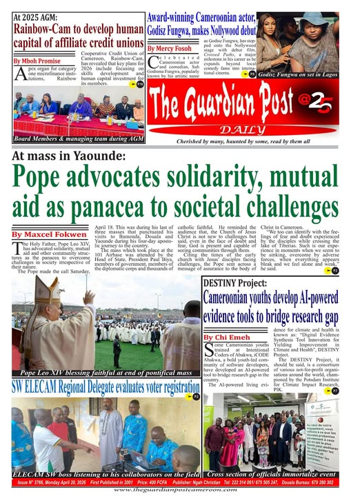 THE GUARDIAN POST N°3766