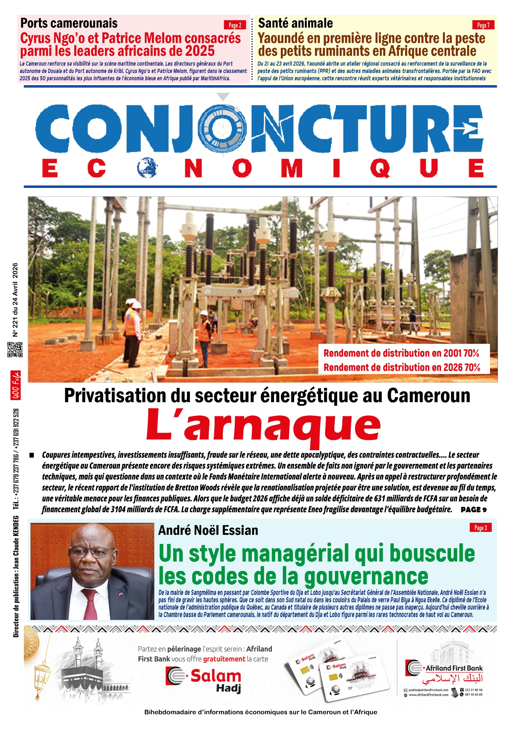 Conjoncture Économique N°221