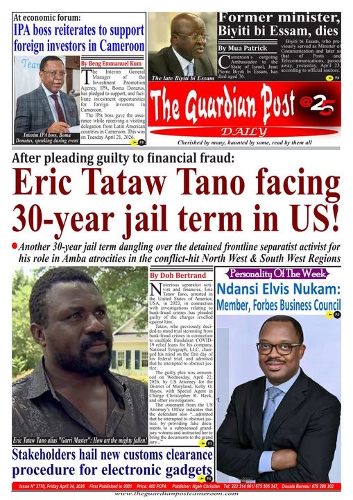 THE GUARDIAN POST N°3770