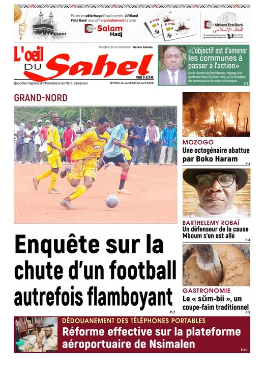 L’ŒIL DU SAHEL N°2341