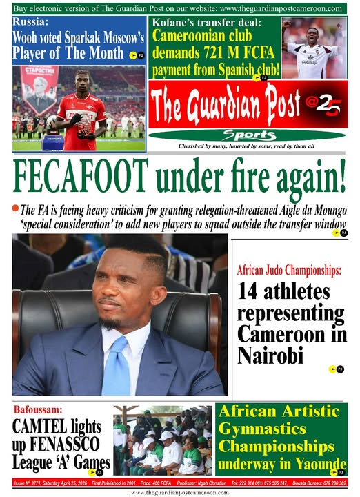 THE GUARDIAN POST N°3771