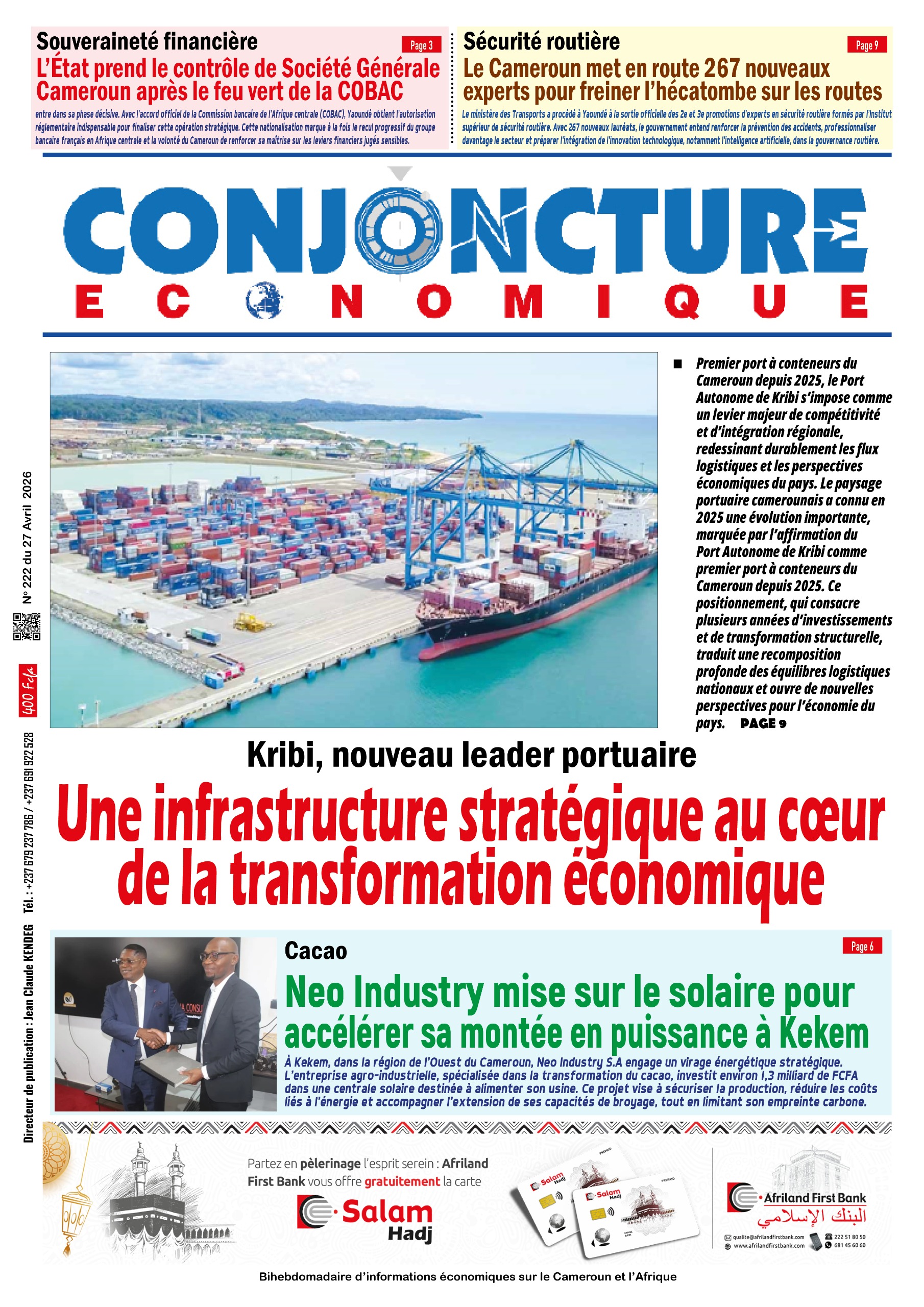 Conjoncture Économique N°222