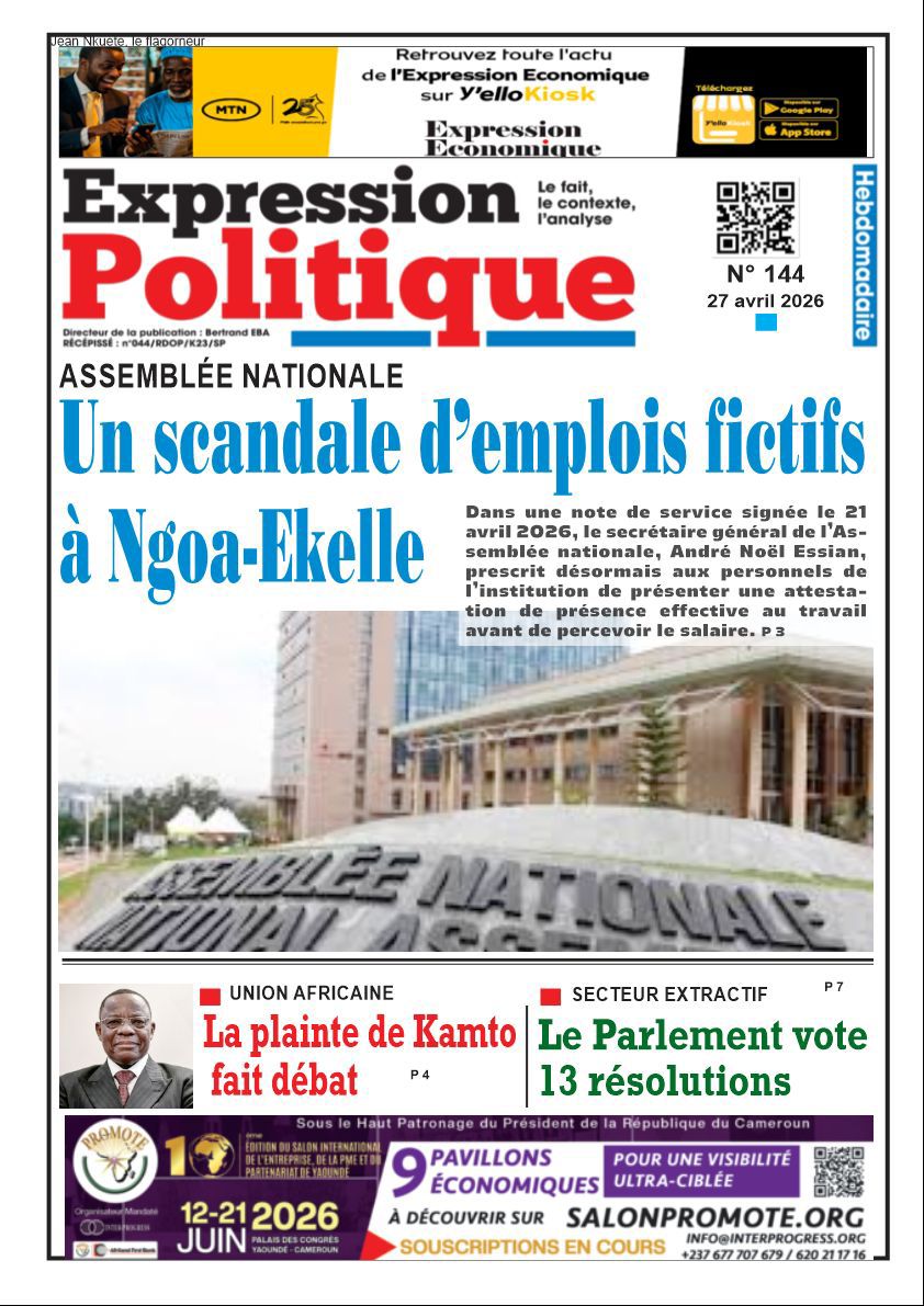 EXPRESSION POLITIQUE N°144