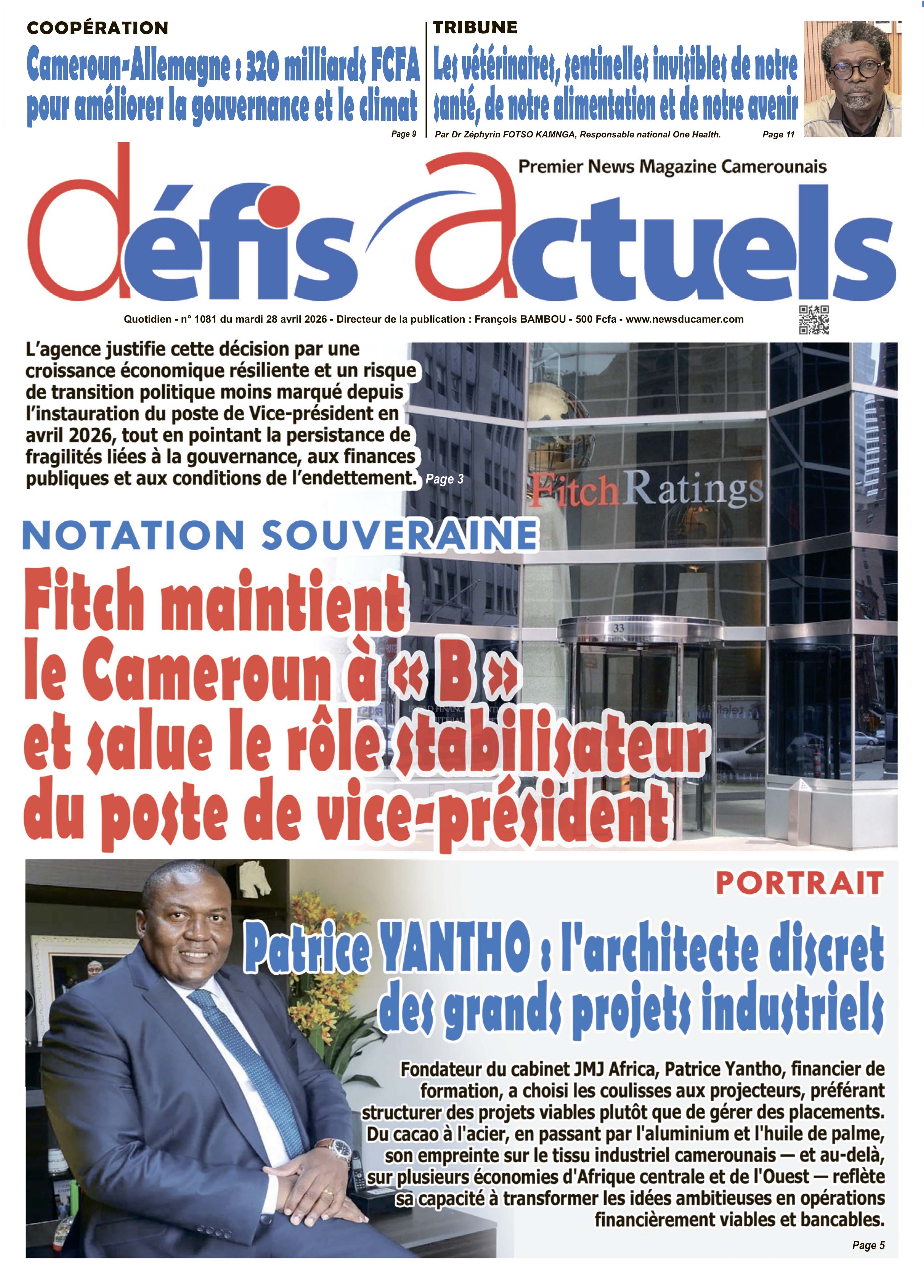 DÉFIS ACTUELS N°1081