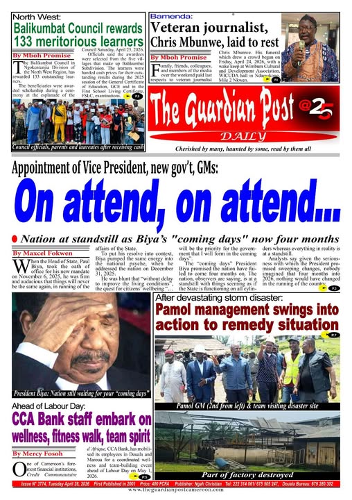 THE GUARDIAN POST N°3774