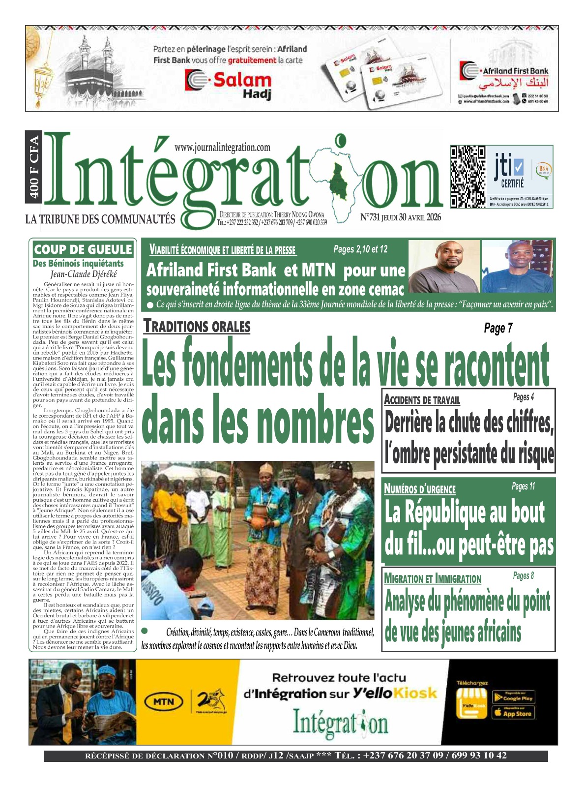 INFOS+ SANTÉ N°731