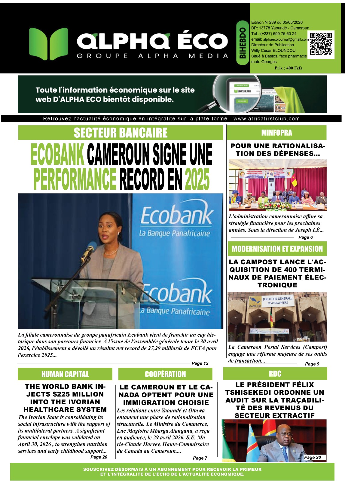 ALPHA ECO N°289