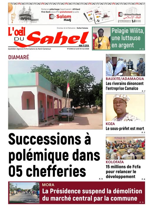 L’ŒIL DU SAHEL N°2346