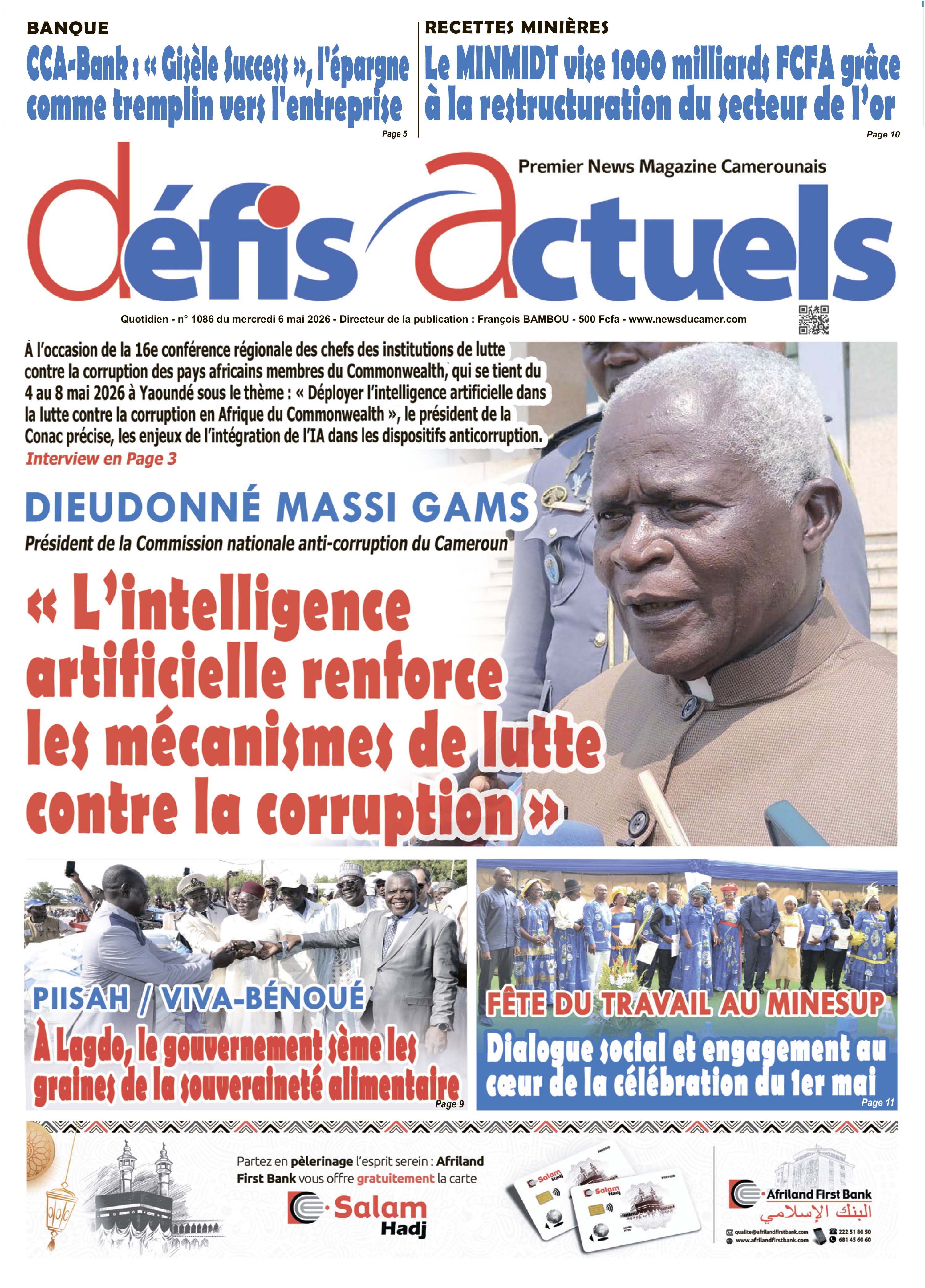 DÉFIS ACTUELS N°1086