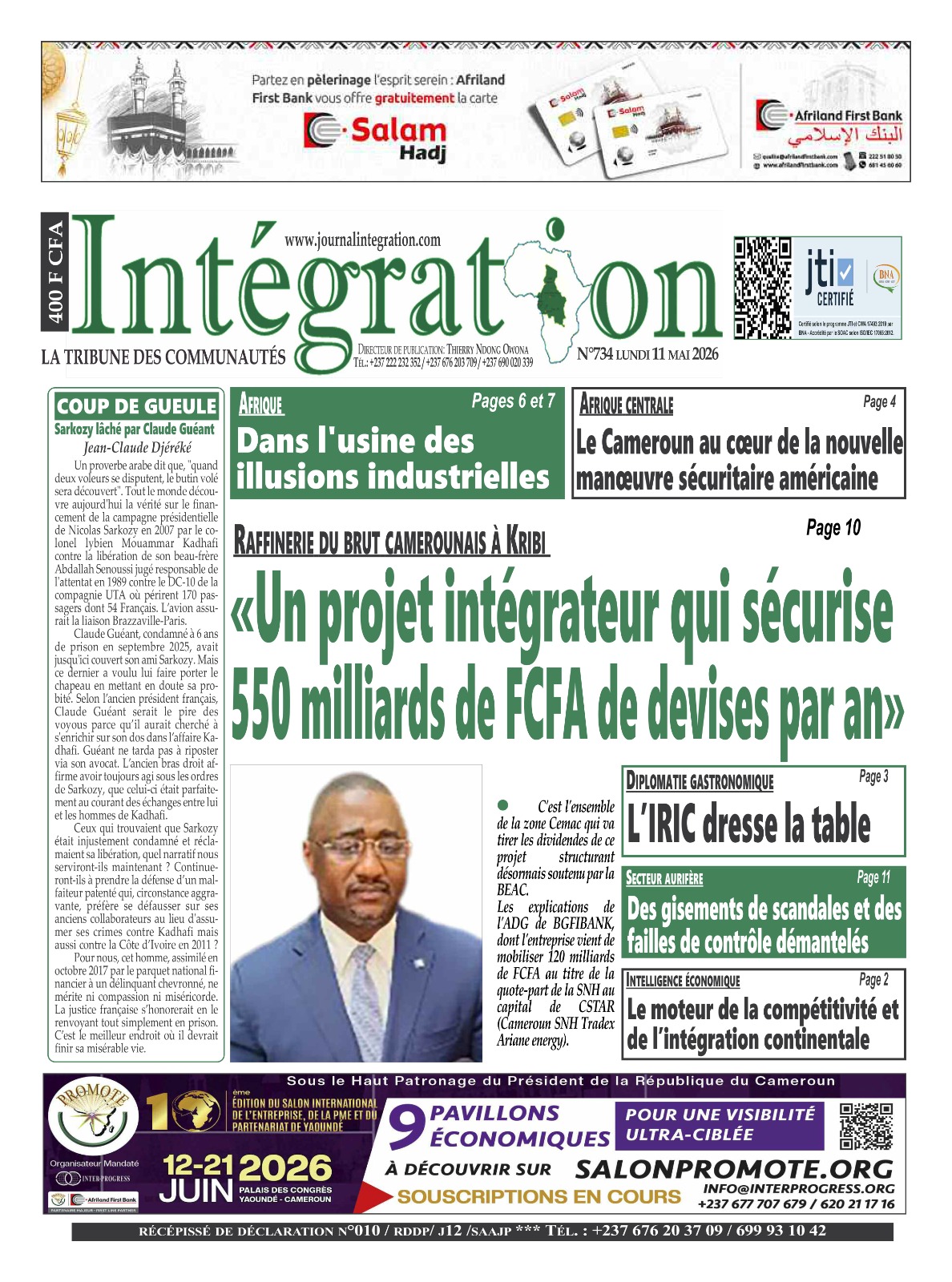 INTÉGRATION N°734