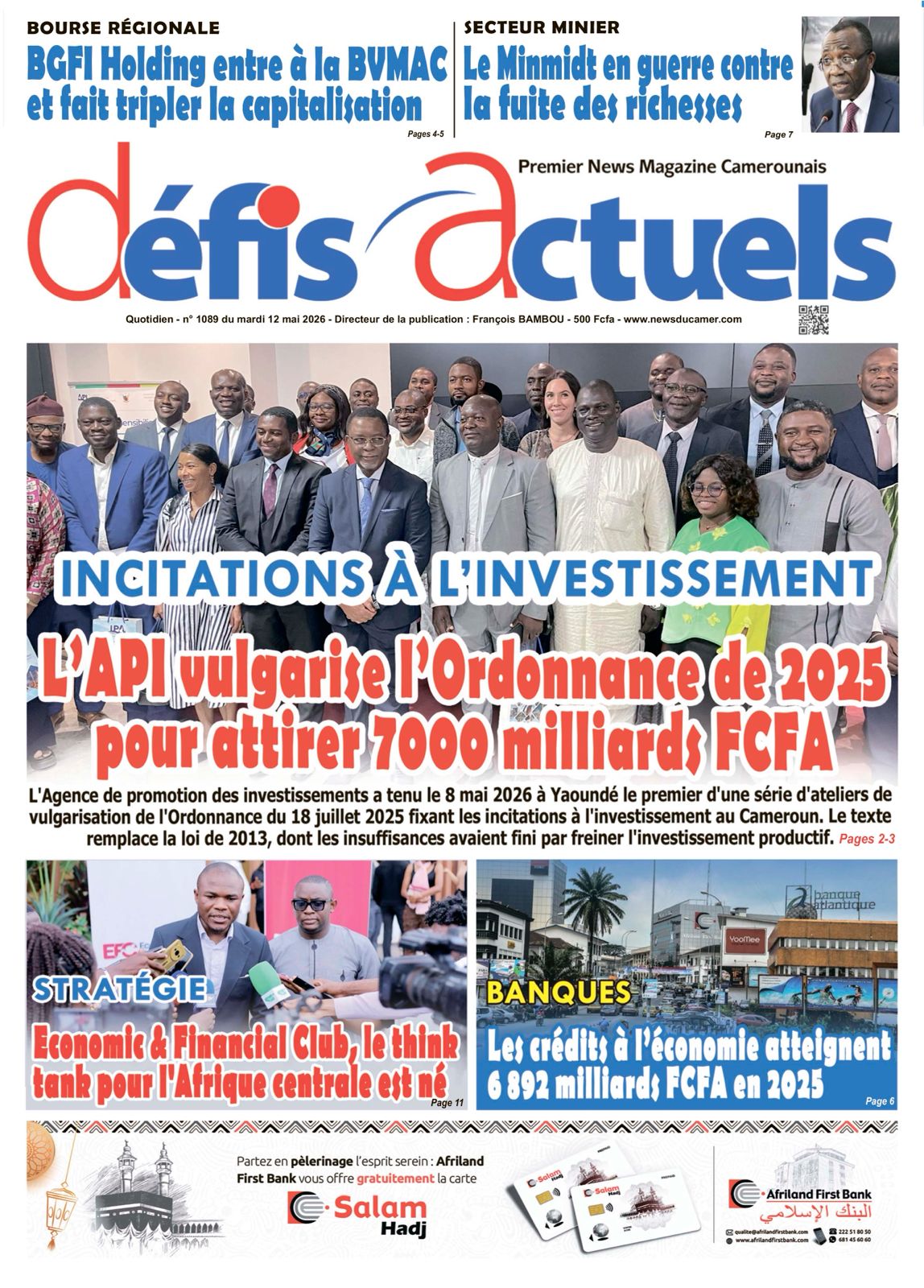 DÉFIS ACTUELS N°1089