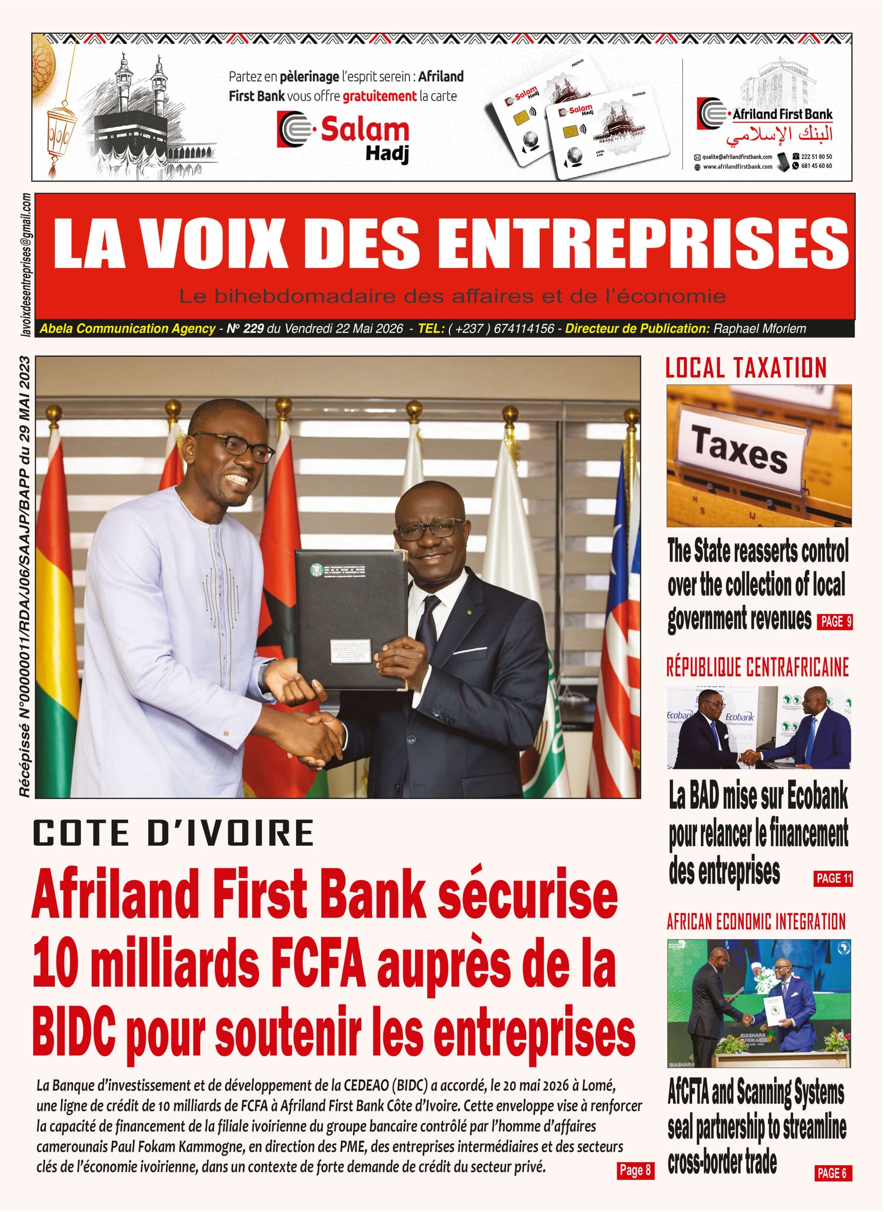 LA VOIX DES ENTREPRISES N°229