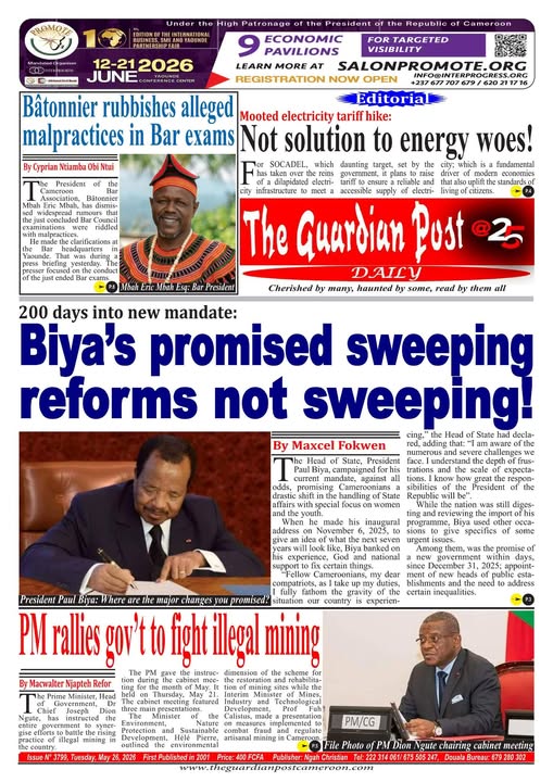 THE GUARDIAN POST N°3799