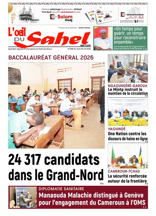 L’ŒIL DU SAHEL N°2360