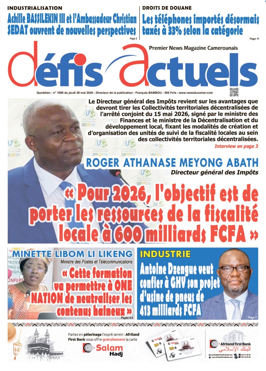 DÉFIS ACTUELS N°1096