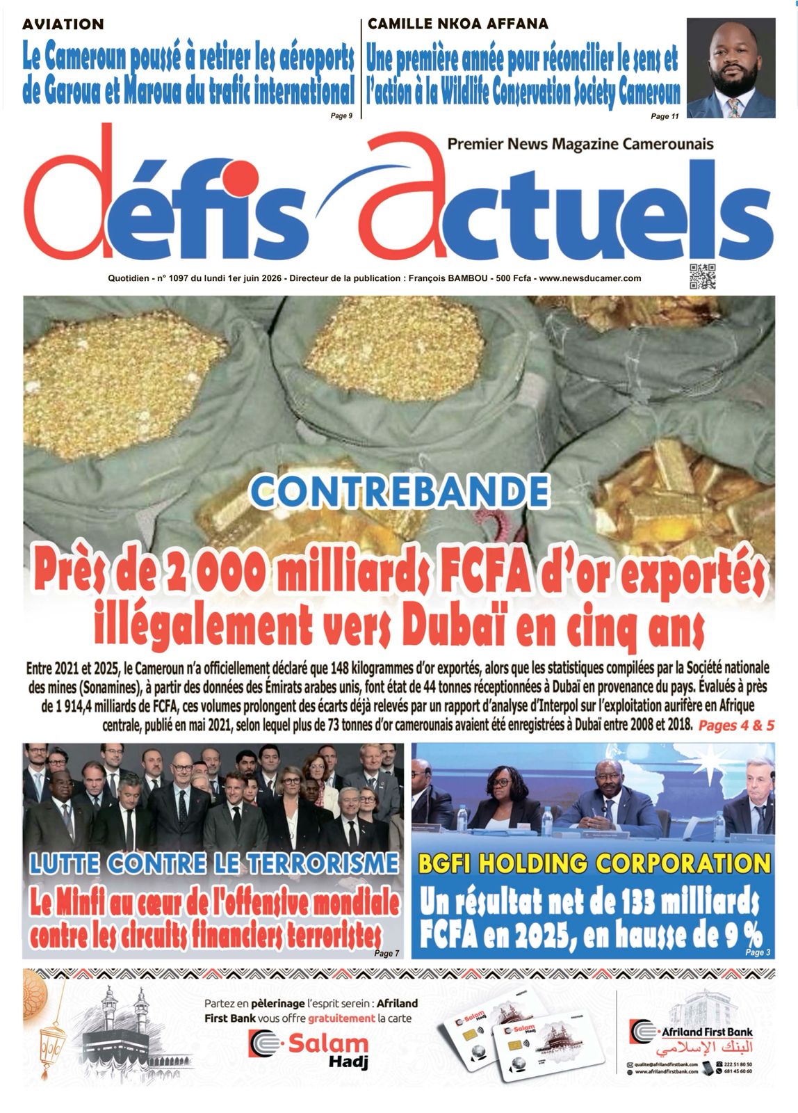 DÉFIS ACTUELS N°1097