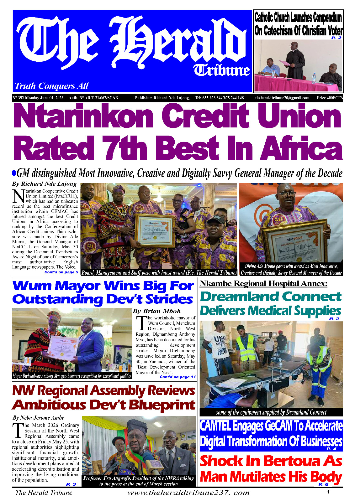 The Herald Tribune N°352