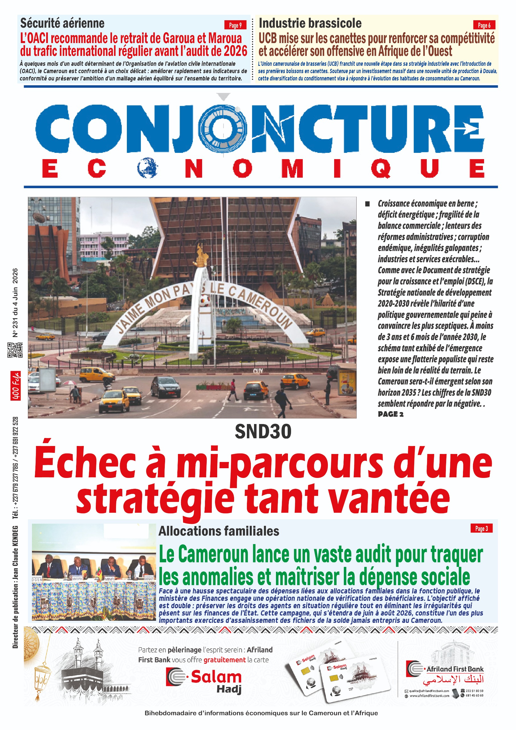 Conjoncture Économique N°231