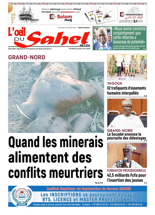 L’ŒIL DU SAHEL N°2366